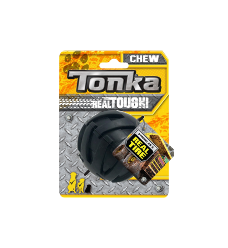 Tonka Mega Tread Ball - Black 7.6cm