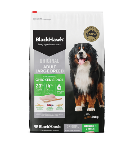 Black Hawk Dog Large Breed Chicken 20kg