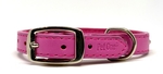Pet One Leather Dog Collar 30cm Pink-dog-The Pet Centre