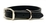 Pet One Leather Dog Collar 35cm Black