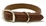 Pet One Leather Dog Collar 35cm Brown