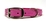 Pet One Leather Dog Collar 55cm Pink