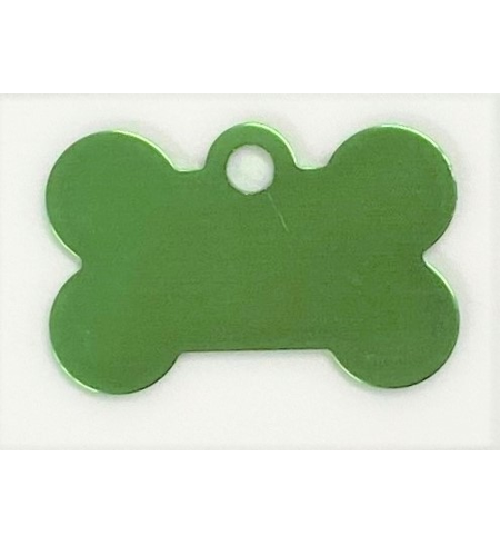 Personalised IMARC Bone Tag Large Green