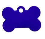 Personalised IMARC Bone Tag Large Purple-dog-The Pet Centre