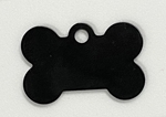 Personalised IMARC Bone Tag Small Black-dog-The Pet Centre
