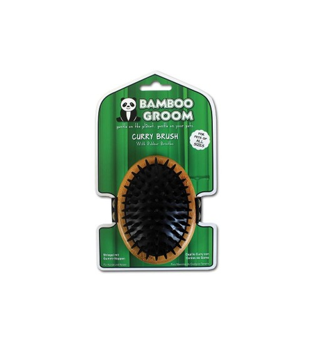 Bamboo Groom Curry Brush