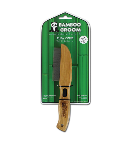 Bamboo Groom Flea Comb