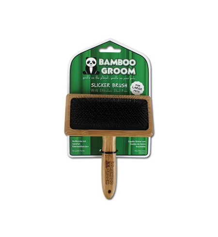 Bamboo Groom Slicker Brush - Large