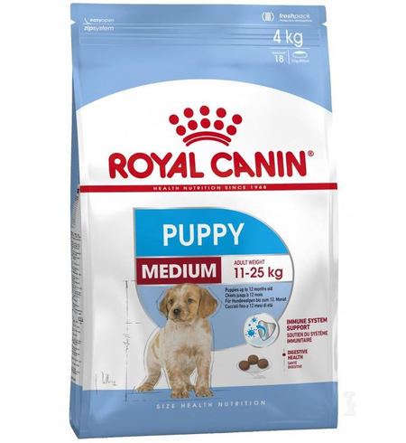 Royal Canin Medium Puppy Dog Food 4kg