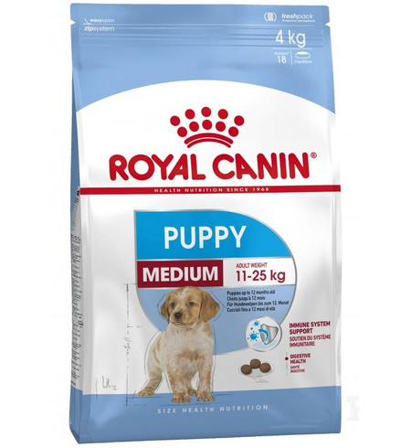 Royal Canin Medium Puppy Dog Food 4kg