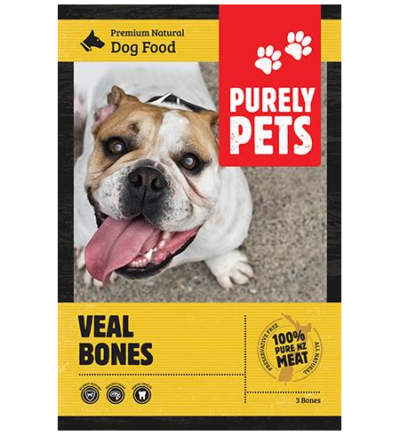 Purely Pets Veal Bones 3kg