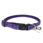 Cattitude Collar - Ribbon Lilac-collars-The Pet Centre