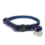 Cattitude Collar - Sparkle Amethyst-collars-The Pet Centre