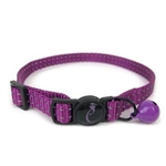 Cattitude Collar -  Classic Purple-collars-The Pet Centre