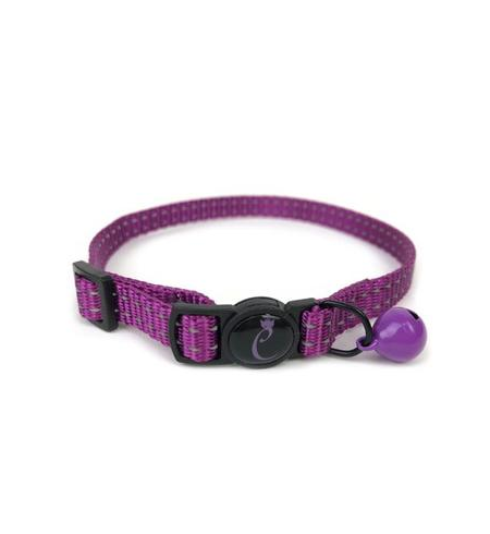 Cattitude Collar -  Classic Purple