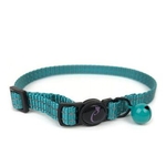 Cattitude Collar - Classic Turquoise-collars-The Pet Centre