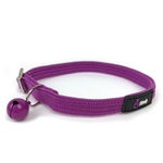 Cattitude Collar -  Flexi Purple-collars-The Pet Centre
