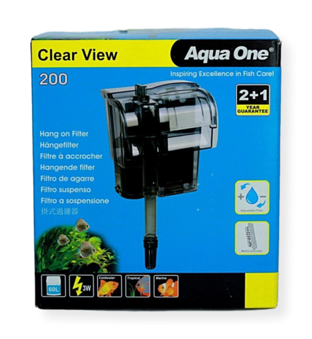 Aqua One H200 Clear View Hang On Filter