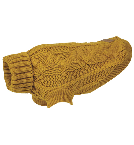 Huskimo Chunky Knit Jersey Mustard 60cm