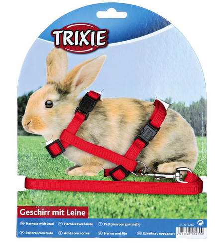 Trixie Adjustable Rabbit  Harness with Lead 