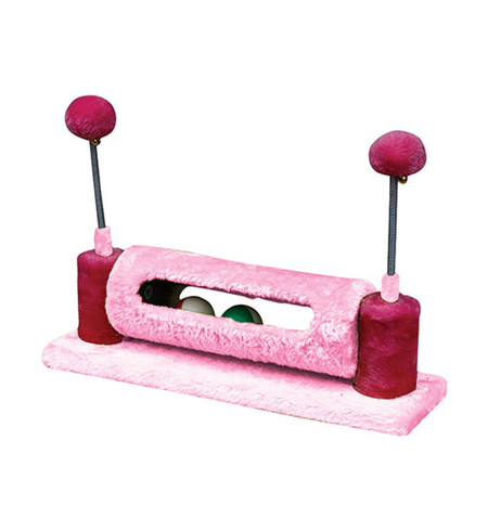 Feline Care Scratch Post Design 7 - Pink