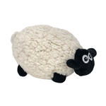  Snuggle Friends Round Sheep 28cm-dog-The Pet Centre