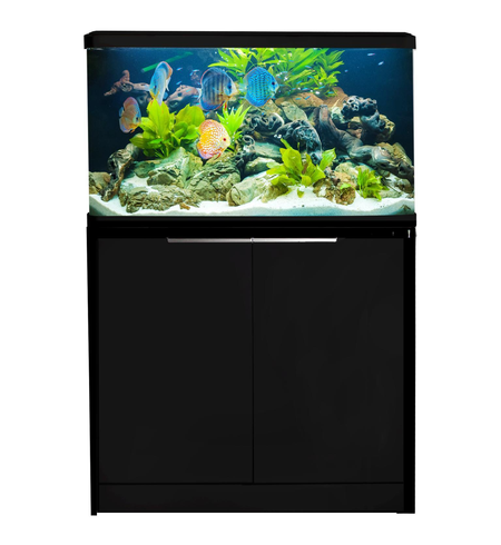 Aqua One Lifestyle 127 Aquarium & Cabinet (Black)