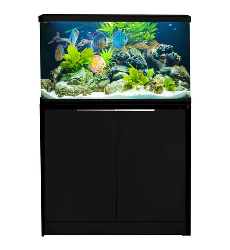 Aqua One Lifestyle 127 Aquarium & Cabinet (Black)