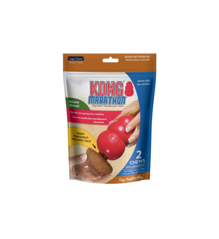 Kong Marathon Peanut Butter Large 2pk 