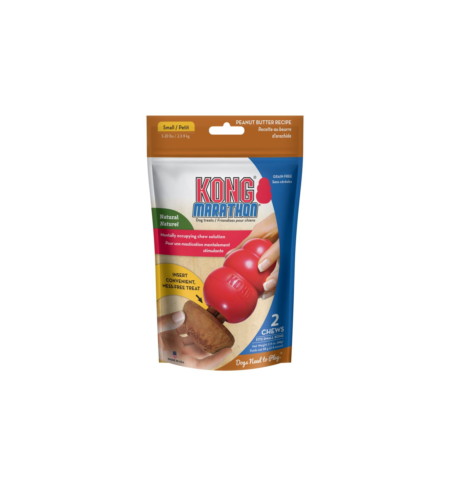 Kong Marathon Peanut Butter Small 2pk 