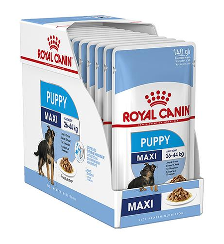 Royal Canin Dog Maxi Puppy in Gravy 140g