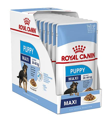 Royal Canin Dog Maxi Puppy in Gravy 140g