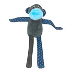Snuggle Friends Blue Monkey 41Cm-soft-toys-The Pet Centre