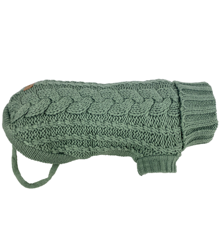 Huskimo Jumper Frenchknit Eucalyptus 33Cm