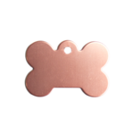 Personalised iMarc Tag Bone Small Rose Gold-dog-The Pet Centre