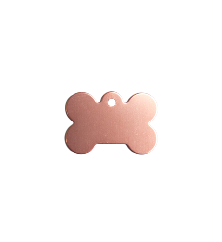 Personalised iMarc Tag Bone Small Rose Gold