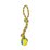 Rope Tug with Tennis Ball 43Cm