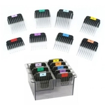 Wahl Universal Stainless Steel Comb Set 8 Pack + Container - 3mm to 2.5cm-dog-The Pet Centre