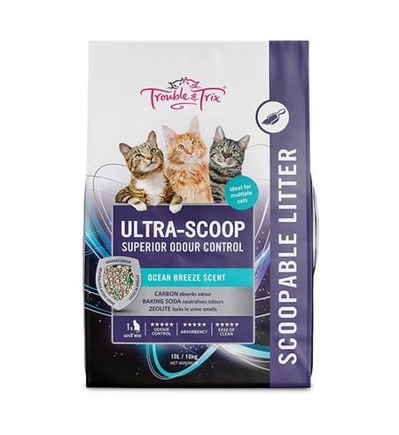 Trouble & Trix Cat Litter Ultrascoop 7L
