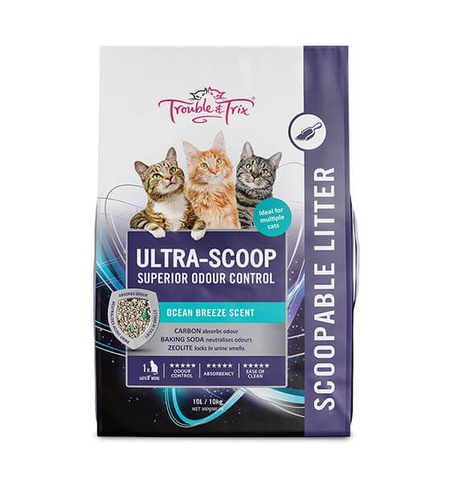 Trouble & Trix Cat Litter Ultrascoop 7L