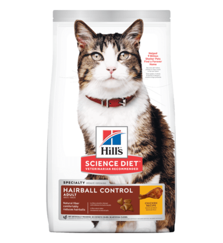 Hills Science Diet Cat Adult Hairball Control 2kg