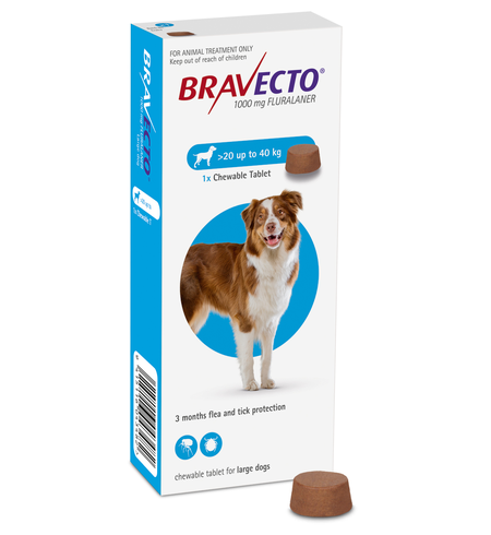 Bravecto Dog Chew 20 - 40kg