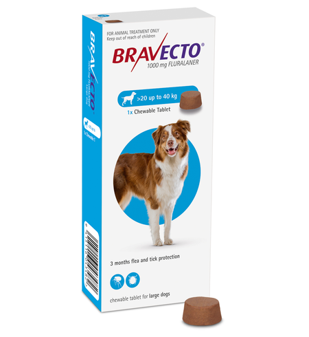 Bravecto Dog Chew 20 - 40kg