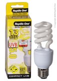 Reptile One Bulb Compact UVB 5.0 13W E27 Fitting-fish-The Pet Centre