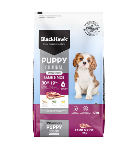 Black Hawk Puppy Small Breed Lamb & Rice 10kg