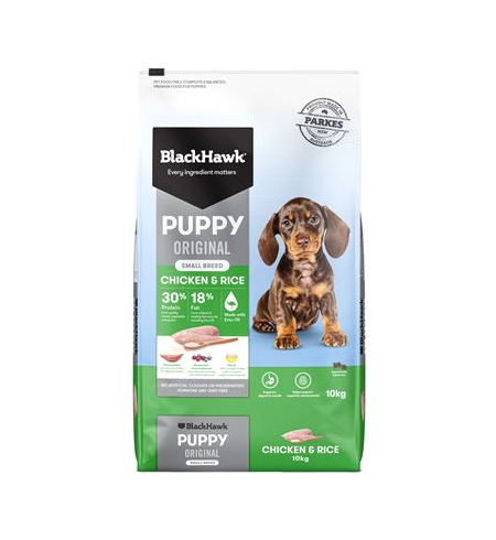 Black Hawk Puppy Small Breed Chicken & Rice 10kg