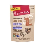 Yours Droolly Kiwi Grown Treats Beef & Blueberry 220g-dog-The Pet Centre