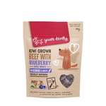 YD Kiwi Grown Treats Beef & Blueberry 100g-dog-The Pet Centre