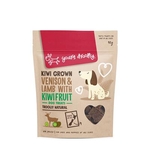 Yours Droolly Kiwi Grown Treats Venison, Lamb & Kiwifruit 90g-dog-The Pet Centre