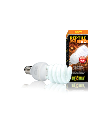 Exo Terra Repti Glo 10 Desert UVB150 Compact Bulb 25w